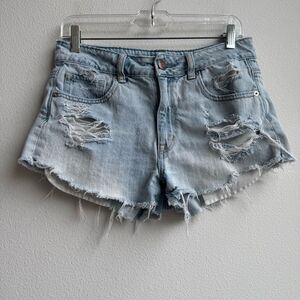 American Eagle Outfitters Shorts Size 6 Vintage 2014 Distressed Cut Off Low Rise